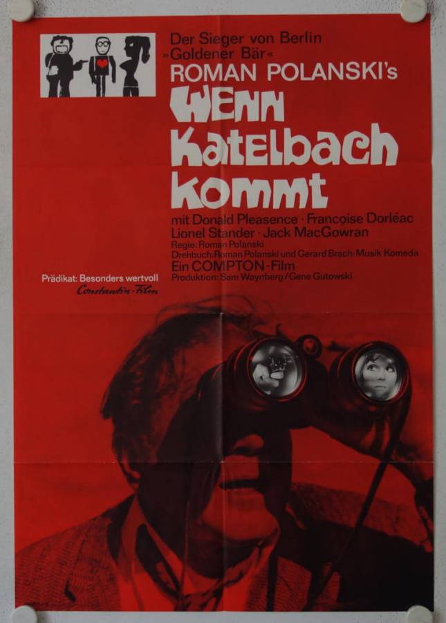 Wenn Katelbach kommt originales deutsches Filmplakat